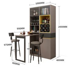 Tủ rượu đa năng thiết kế sang trọng AMIZ-010