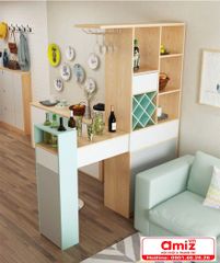 Tủ rượu gia đình thiết kế tiện dụng AMIZ-012