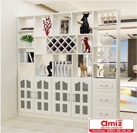 Tủ rượu gia đình thiết kế tiện dụng AMIZ-013