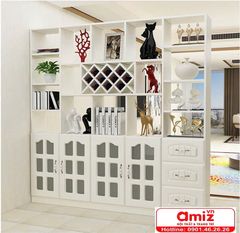 Tủ rượu gia đình thiết kế tiện dụng AMIZ-013