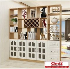 Tủ rượu gia đình thiết kế tiện dụng AMIZ-013