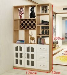 Tủ rượu gia đình thiết kế tiện dụng AMIZ-013