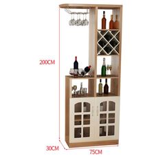 Tủ rượu gỗ công nghiệp nhỏ gọn tiện dụng AMIZ-015