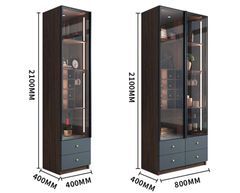 Tủ rượu gỗ MDF kiểu dáng nhỏ gọn AMIZ-017