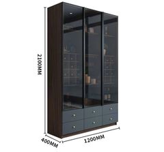 Tủ rượu gỗ MDF kiểu dáng nhỏ gọn AMIZ-017