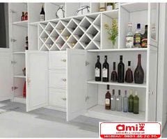 Tủ đựng rượu gia đình thiết kế thông minh AMIZ-019