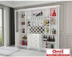 Tủ đựng rượu gia đình thiết kế thông minh AMIZ-019