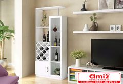 Tủ rượu gia đình tiện dụng gỗ công nghiệp AMIZ-020