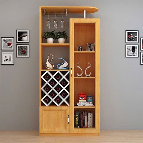 Tủ rượu gia đình tiện dụng gỗ công nghiệp AMIZ-020