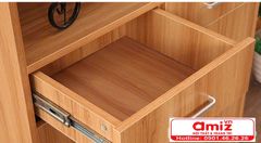 Tủ rượu gỗ công nghiệp thiết kế nhỏ gọn AMIZ-023