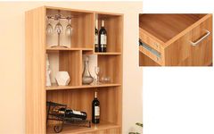 Tủ rượu gỗ công nghiệp thiết kế nhỏ gọn AMIZ-023