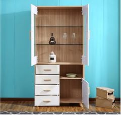 Tủ rượu gia đình thanh lịch, trang trí phòng khách AMIZ-024