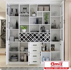 Tủ rượu gia đình thiết kế thanh lịch AMIZ-026