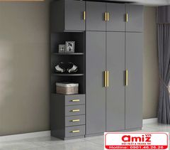 Tủ đựng quần áo phong cách tối giản AMIZ-005