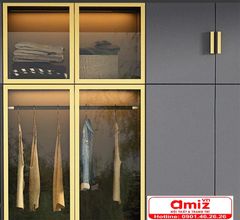 Tủ đựng quần áo phong cách tối giản AMIZ-005