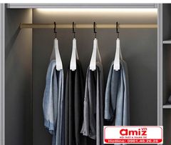 Tủ áo cánh kính khung nhôm sang trọng AMIZ-010