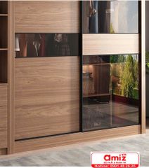 Tủ quần áo cửa trượt cánh kính AMIZ-011