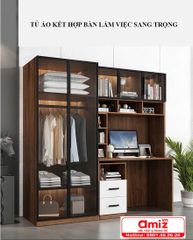 Tủ quần áo cánh kính đa năng AMIZ-14