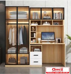 Tủ quần áo cánh kính đa năng AMIZ-14