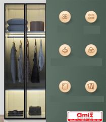 Tủ đựng quần áo nhỏ gọn, thời trang AMIZ-015