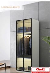 Tủ đựng quần áo nhỏ gọn, thời trang AMIZ-015