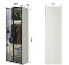 Tủ đựng quần áo nhỏ gọn, thời trang AMIZ-015