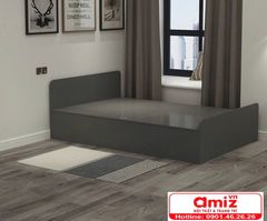 Giường đơn bằng gỗ công nghiệp thiết kế đơn giản AMIZ-004