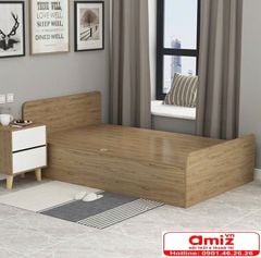 Giường đơn bằng gỗ công nghiệp thiết kế đơn giản AMIZ-004