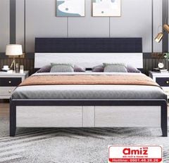 Giường ngủ bằng gỗ phong cách hiện đại AMIZ-007