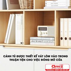 Kệ để sách gỗ MDF thiết kế mới AMIZ-003
