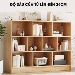 Kệ để sách gỗ MDF thiết kế mới AMIZ-003