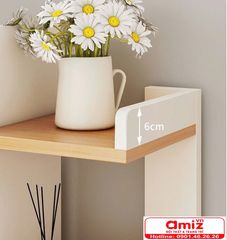 Kệ sách gỗ MDF phủ melamine AMIZ-004