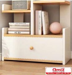 Kệ sách gỗ MDF phủ melamine AMIZ-004