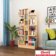 Giá kệ sách bằng gỗ đa năng AMIZ-005