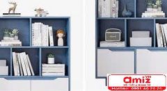 Giá để sách bằng gỗ thiết kế đa năng AMIZ-006
