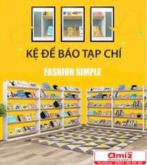 Kệ để báo tạp chí gỗ công nghiệp AMIZ-009