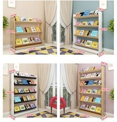 Kệ để báo tạp chí gỗ công nghiệp AMIZ-009