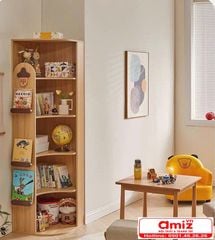 Kệ sách nghệ thuật góc tường ấn tượng AMIZ-010