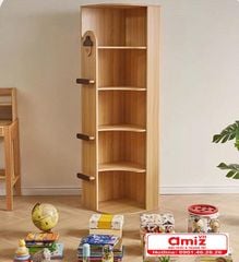 Kệ sách nghệ thuật góc tường ấn tượng AMIZ-010