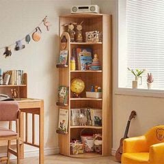 Kệ sách nghệ thuật góc tường ấn tượng AMIZ-010