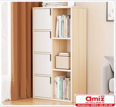 Kệ để sách 4 tầng đa năng kiểu đứng AMIZ-011