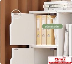 Kệ để sách 4 tầng đa năng kiểu đứng AMIZ-011