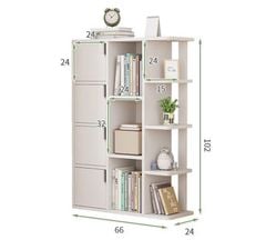 Kệ để sách 4 tầng đa năng kiểu đứng AMIZ-011