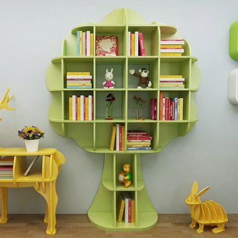 Kệ sách hình cây 11 tầng thiết kế mới lạ AMIZ-013