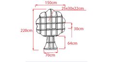 Kệ sách hình cây 11 tầng thiết kế mới lạ AMIZ-013