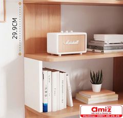 Kệ sách 7 tầng thiết kế hình chữ L AMIZ-014