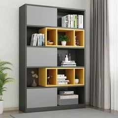 Kệ sách bằng gỗ thiết kế hiện đại AMIZ-015