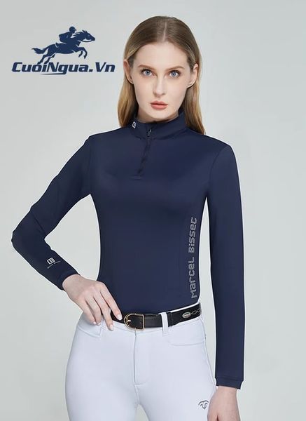 Ao thun cưỡi ngựa nữ dài tay