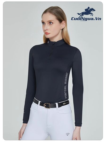 Ao thun cưỡi ngựa nữ dài tay