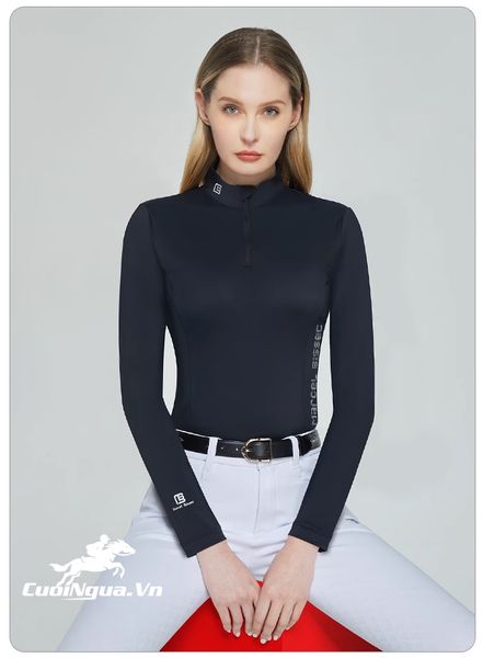 Ao thun cưỡi ngựa nữ dài tay